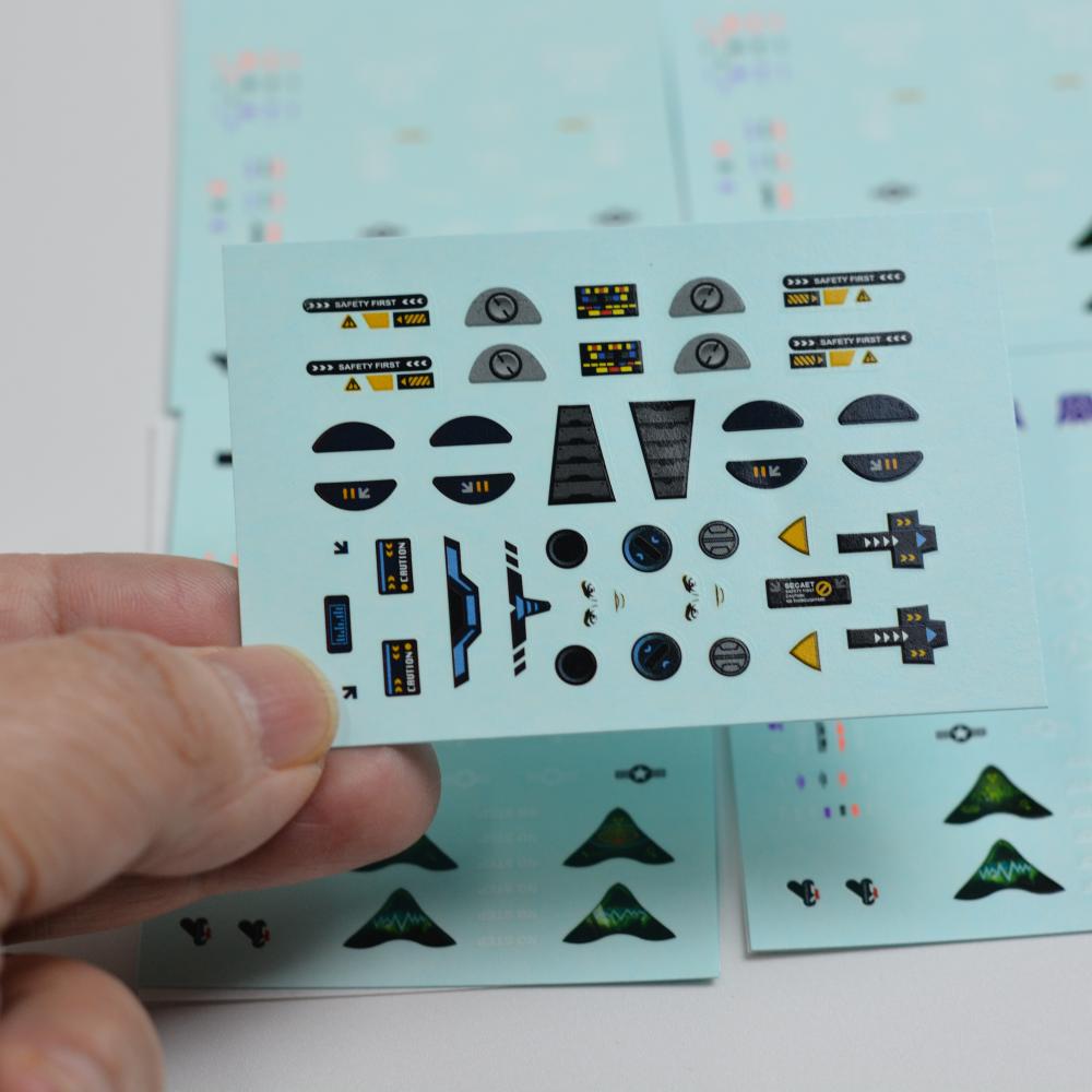 Custom Waterslide Transfer Decal Paper for Scale Model Kit