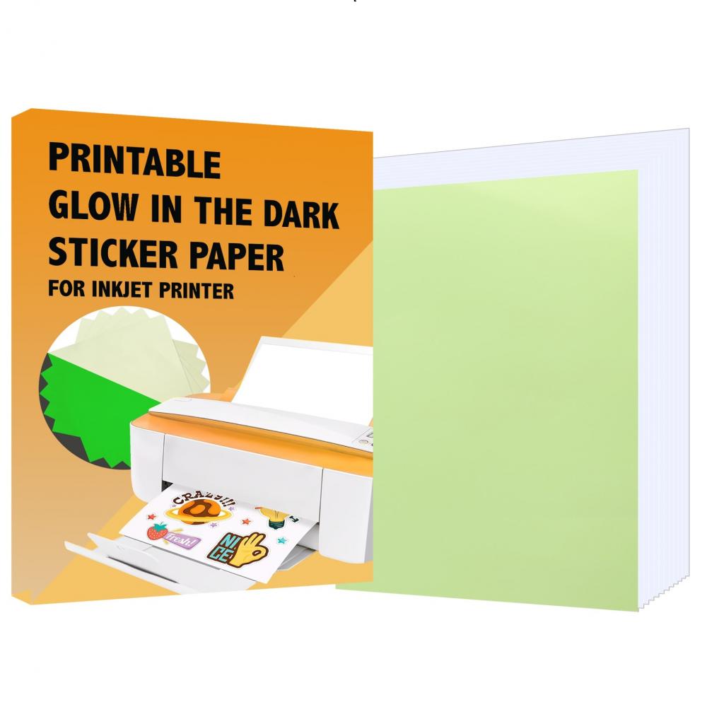  Glow in The Dark Sticker Paper